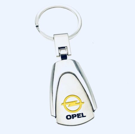 Opel Metál Autós Kulcstartó
