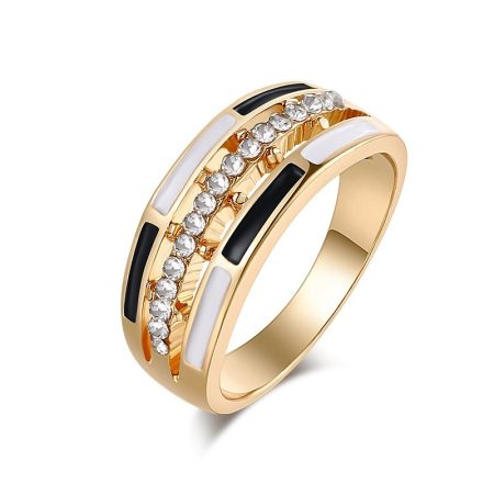 Kristályos Luxus Női Gyűrű 03