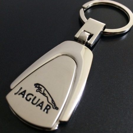 Jaguar Metál Autós Kulcstartó