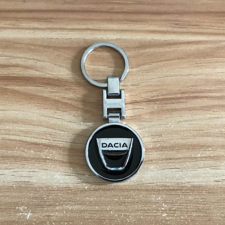Dacia Autós Fém Kulcstartó