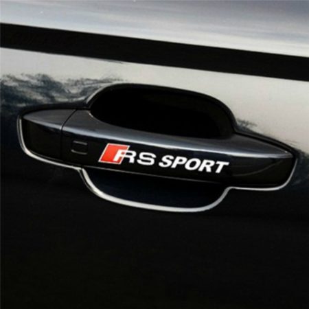 Audi RS Sport Matrica Fehér 4db-os Szett 